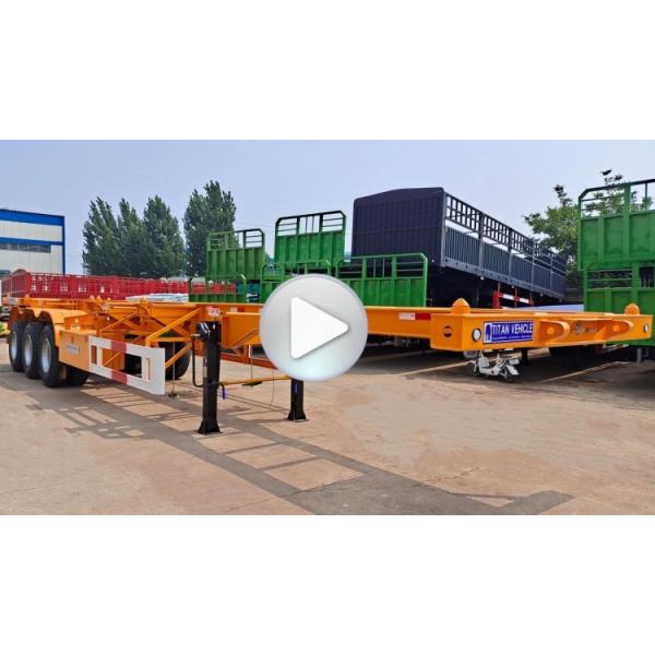 40ft Shipping Container Trailer for Sale | 40 Ft Container Trailer for Sale | Container Semi Trailer