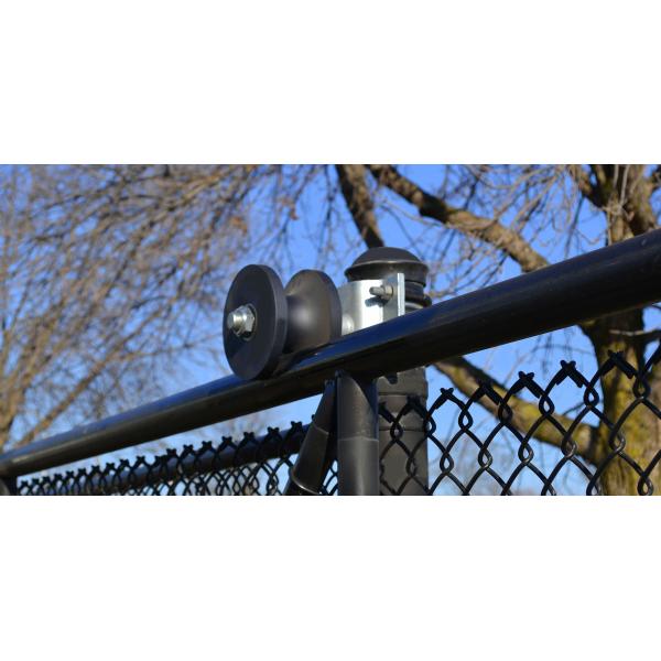 158mm Chain Link Fence Rolling Gate Track Wheel Heavy Duty