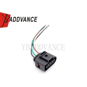 4 Pin Female Ignition Coil Wire Harness Connectors PBT / PA66 For VW 1J0973724