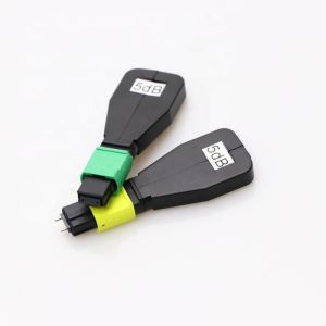 SC / ST / MU / FC / MPO / MTP Loopback Fiber Optical For Telecommunication