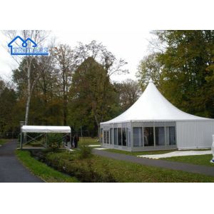 OEM Waterproof Pagoda Style Canopy For Outdoor Holiday Event Party Clear Span