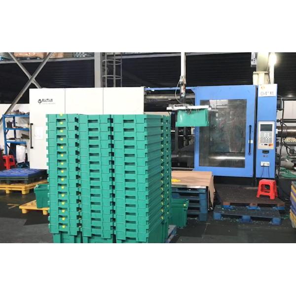 Large Customized Plastic Storage Turover Boxes 800*600mm Multi - Purpose