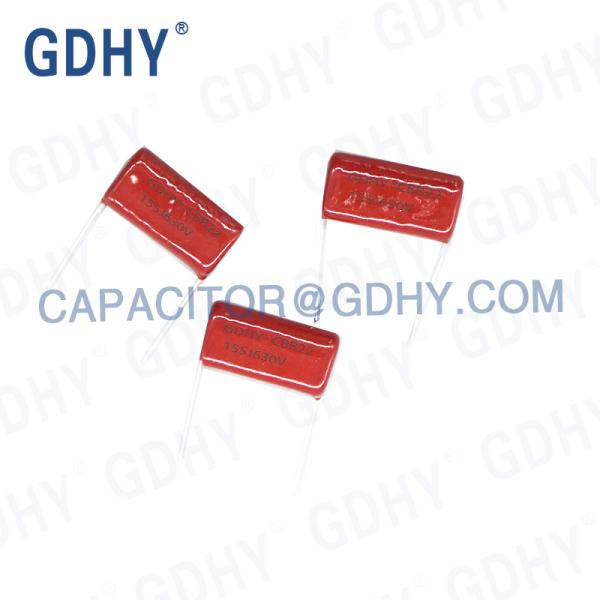 Buy CBB22 155J 630V 1500nF P27mm Metallized Film Capacitors at wholesale prices