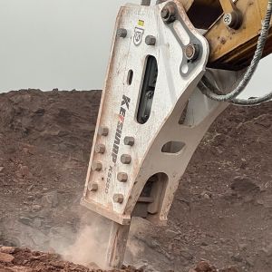 KS850 230mm Chisel Durable Rock Breaker Hydraulic Hammer For Construction 50