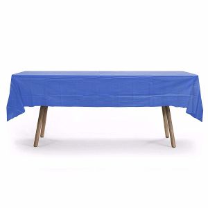 Embossing PEVA Disposable Solid Table Cover Plain Dyed