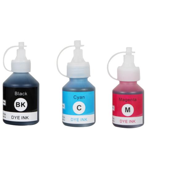 Black Color Refill Ink , Water Based Ink BT6000BK Brother Printer DCP - T300