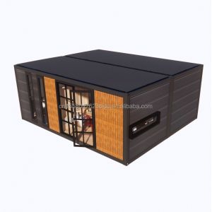 Luxury Modern Expandable Container Two-Storey Tiny Wooden Prefab House Buildings