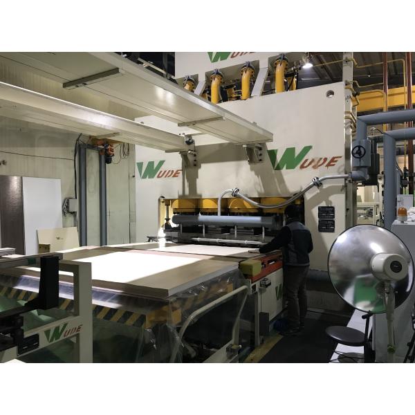Buy Industrial Short Cycle Lamination Line , MDF HDF Board Hot Press Machine at wholesale prices