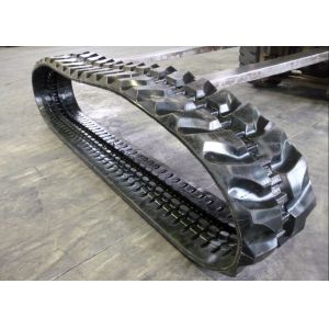 Quality 80 Links 300mm Width Excavator Rubber Tracks Continuous Jointless for sale