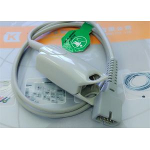 Quality Compatible BIOLIGHT 9 Pin Biolight M700 SPO2 Probe Sensor , Spo2 Pulse Oximeter Sensor for sale