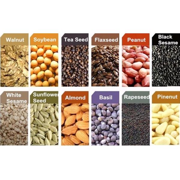 11kg/Batch 250mm Oil Cake Sesame Oil Press Machine