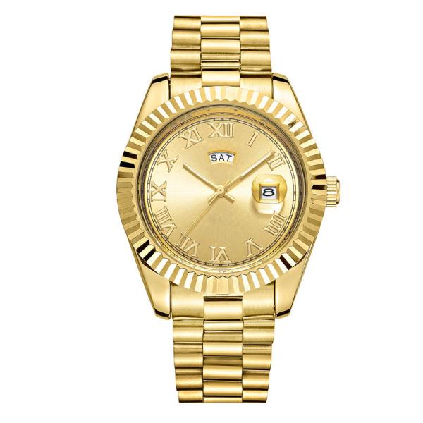 Buy Men'S Classic Stainless Steel Quartz Chronograph Watch High Accuracy at wholesale prices