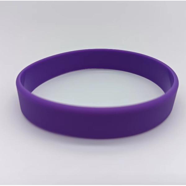 Moulding Service Customizable Debossed Color Filled Silicone Wristband with Logo