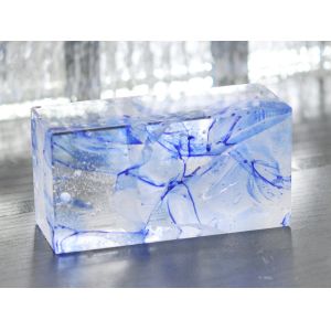 Hotel Clear Float Handrail Pavement 6x8 Glass Block
