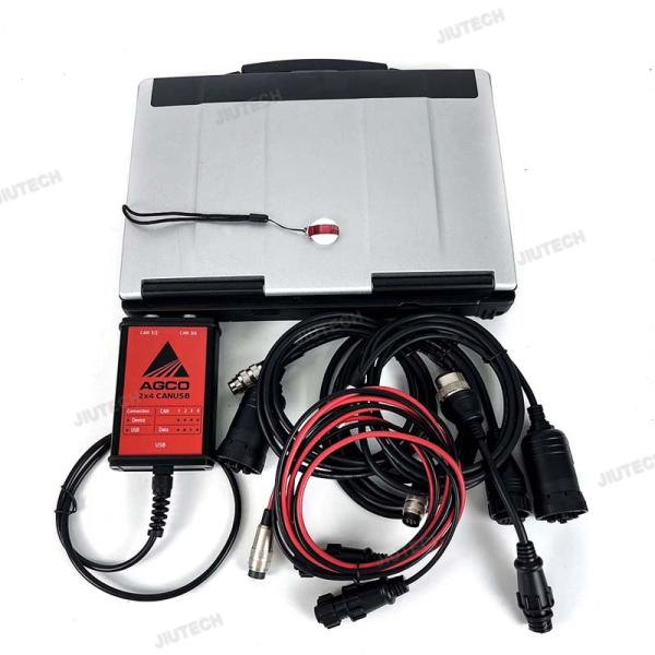 For AGCO CANUSB EDT with CF53 laptop Massey Ferguson FENDT AGCO Interface Diagnostic Tool Agricultural Diagnostic Scanner