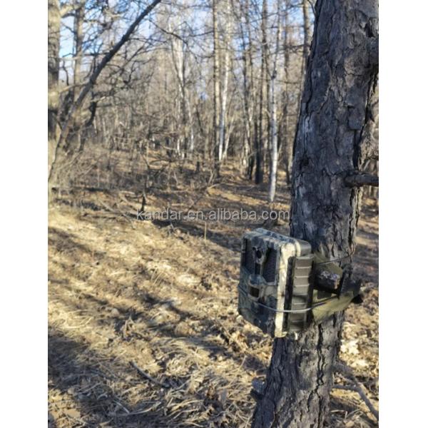 4K 20MP Dual Lens Hunting Camera with 120Wide-Angle Motion Sensor and 38PCS IR Lamp