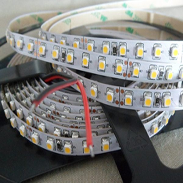 Waterproof IP 20 White Color RGB LED Strip Lights SMD 3825 120 LEDs CRI 90 CCT
