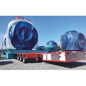 China Self Dumping Heavy Equipment Transportation Modular Truck Trailer on sale