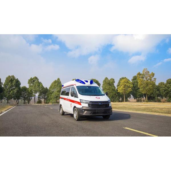 Customized New Ambulance Euro 5 Hospital Disability Transfer Vehicle 4x2 Mobile Clinic Vehicle