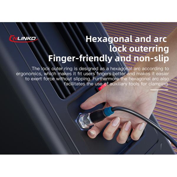 Cnlinko M12 Ip68 Male Female 2 Pin Aviation Plug Power Industrial Waterproof Wire Cable Connectors