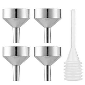 Laboratory Clear Mini Perfume Funnel , Small Perfume Dispensing Funnel