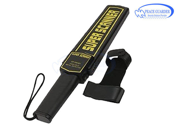 Multi Alarm Indication Hand Held Metal Detector Operate Frequency 22 KHZ