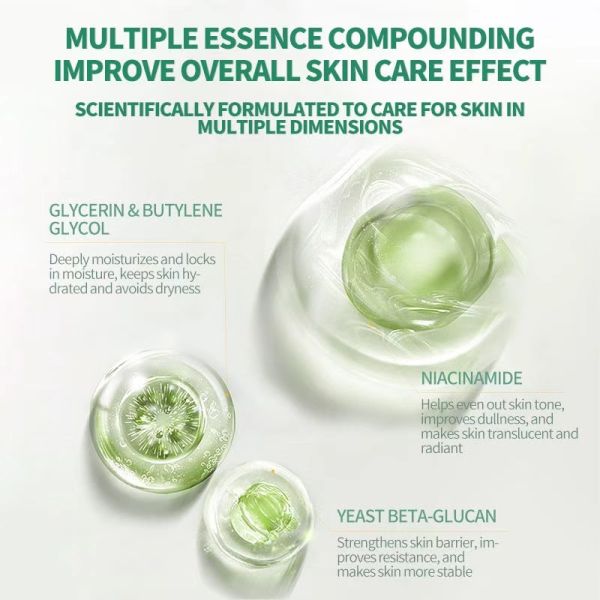 Hyaluronic Acid Anti-Aging Serum Oil Control Exfoliating Pore Minimizing Clarifying Soothing Facial for for Skin Care