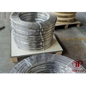 China Bending Welding ASTM B704 UNS N06625 Control Line Tubing on sale