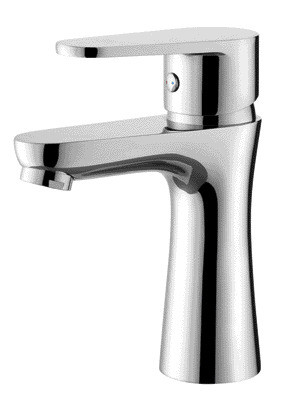 Buy Modern Bathroom Wash Basin Faucet Brass Chrome with Ceramic Valve at wholesale prices