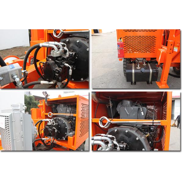 Hydraulic Puller Transmission Line Stringing Equipment Max Intermittent Pull 40kN
