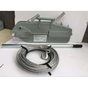 Tirfor Steel Wire Rope Hand Winch Hoist Wire Rope Hoist Winch For Lifting