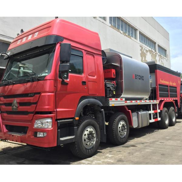 8m3 Tank Capacity Asphalt Construction Equipment Synchronous Chip Sealer LMT5312TFC