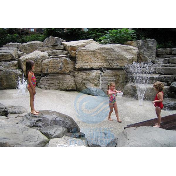 1" Brass Swimming Pool Water Fountain Nozzle Spray Zone Water Jewel 8 PSI Pressure