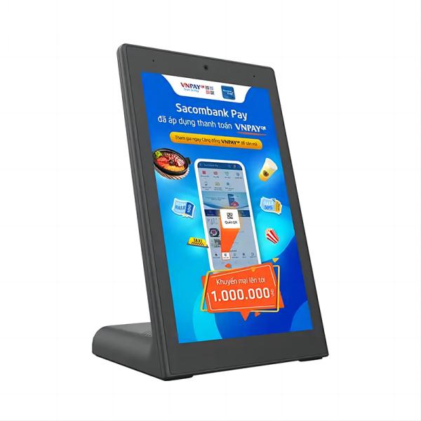 8inch L type business self-service kiosk android tablet pc Capacitive touch