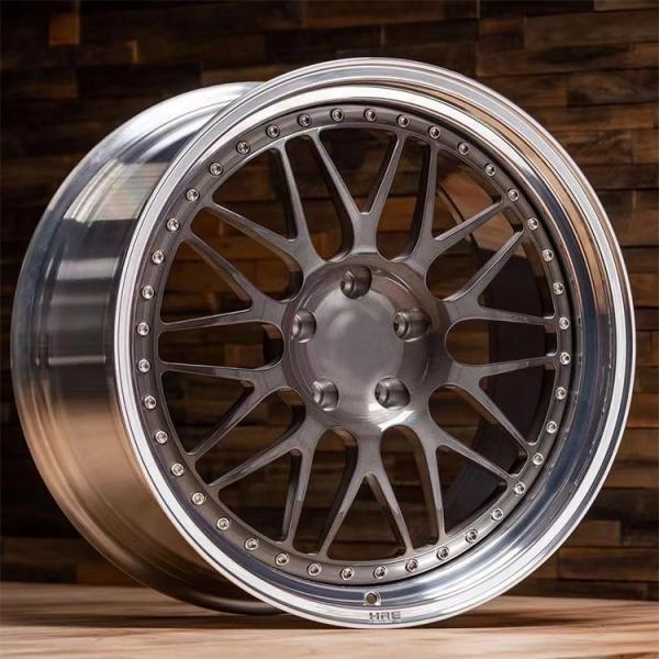 19''20''21''22''forged concave wheels For BMW Benz 2piece wheel silvery bronze painting polish