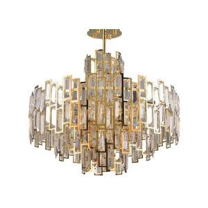 China 100cm Diamater 30cm Height Restaurant 260V Crystal Pendant Light on sale
