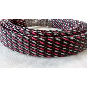 Multi-Colored PET Expandable Braided Sleeving Knitted Cable Socks