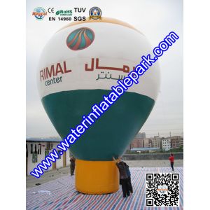 Custom Advertising Inflatable Roof Balloon , Outdoor Inflatable Balloons for
