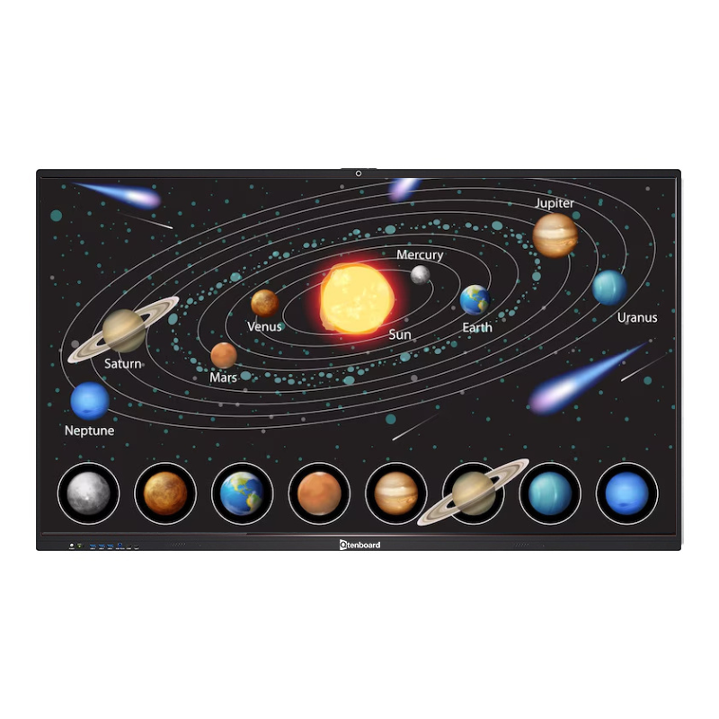 Qtenboard Wholesale Smart Digital Whiteboard 105/85/75/65 Inch Touch Screen