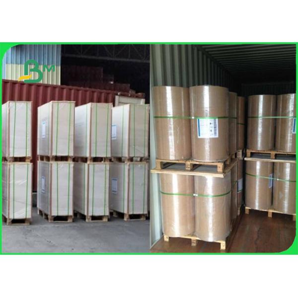100% Virgin Food Brown Kraft PE Coated 750 / 800 / 900 Rolls OEM Services 100% Virgin Food Brown Kraft PE Coated 750 / 800 / 900 Rolls OEM Services