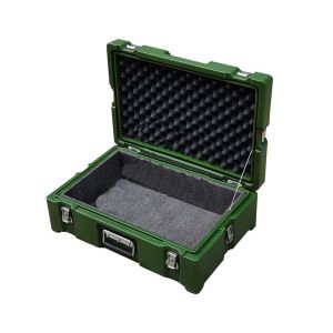 Fireproof Rotomolded Tool Box , 600mm Military Storage Box With EVA Foam Inside