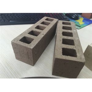 Custom Coffee Hollow Clay Brick For Wall Building Construction