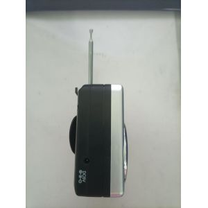 Silvery FM AM Cassette Tape Player Radio With Recording Function Built In 2