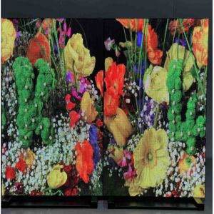 Quality P2.5 LED Window Display Signs 3840 Refresh Advertising Video Screen for sale