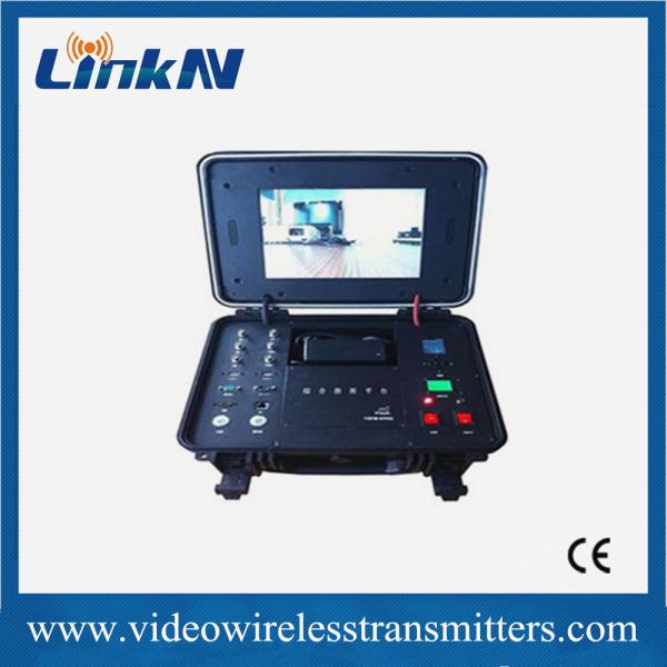 Buy Rugged Portable COFDM Video Receiver 4G & WiFi Diversity Reception Battery Powered 300-2700MHz Low Delay at wholesale prices