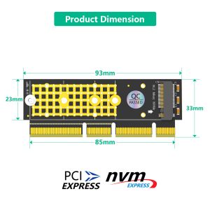 NGFF KEY M To PCI-E 16X adapter