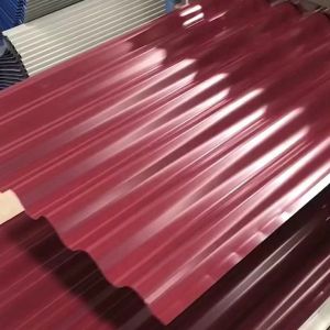 Quality Prepainted Carbon Steel Roofing Sheets 12 M Color Coated Corrugated for sale