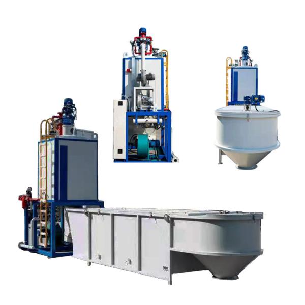 Ploystyrene EPS Pre Expander Machine Batch With Fluidized Bed