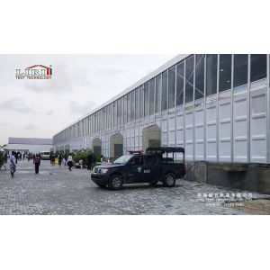 8000 People Big Church Marquee Tent with Air Conditioner in Nigeria , White