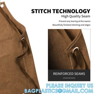 Gardening Work Garden Tools Storage Aprons Waterdrop Resistant Cotton Canvas